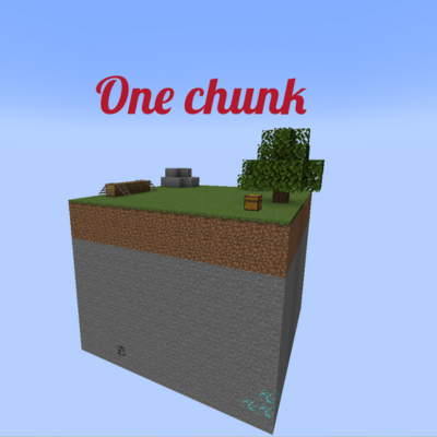 Галерея One-Chunk by Ollie The King — Minecraft Миры — MetaMods