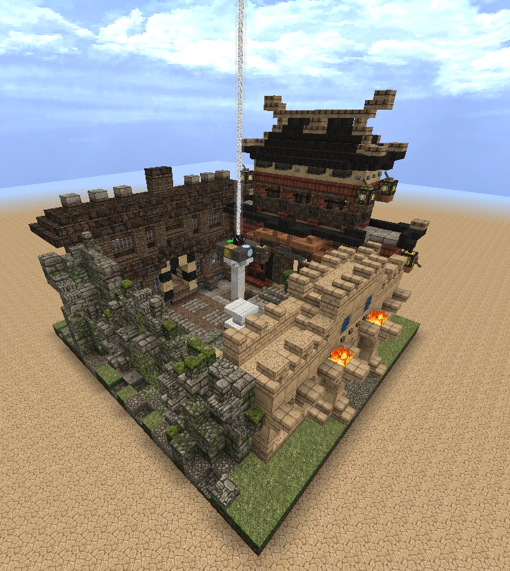 Галерея Planet Server Spawn — Minecraft Миры — MetaMods