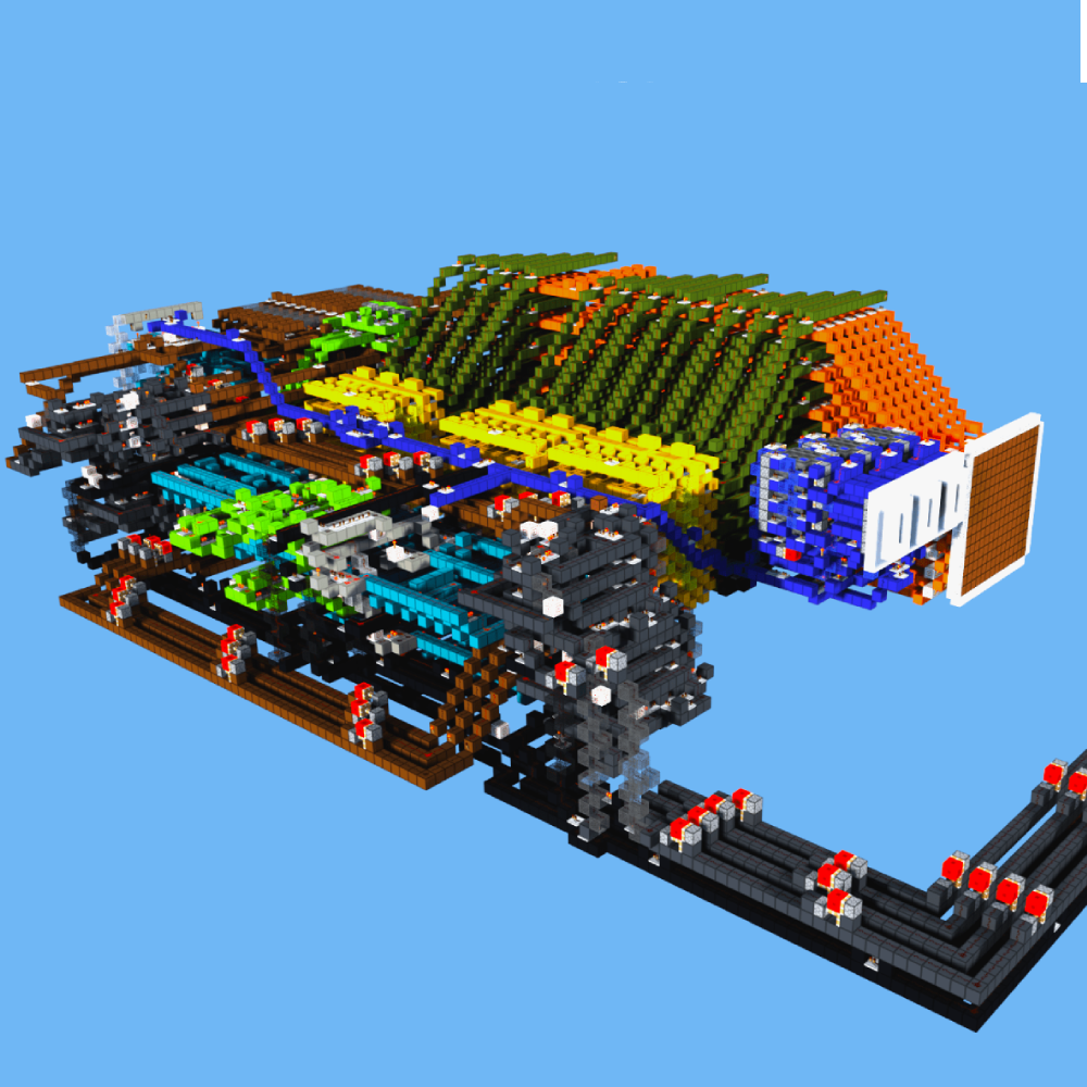 Redstone Compuiter Download Redstone Computer with AI — Minecraft Worlds — MetaMods