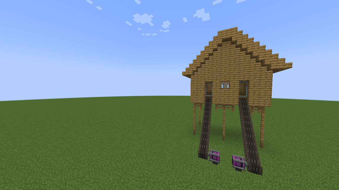 Simple Escalator House