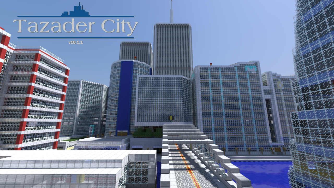 Download Tazader City — Minecraft Worlds — MetaMods