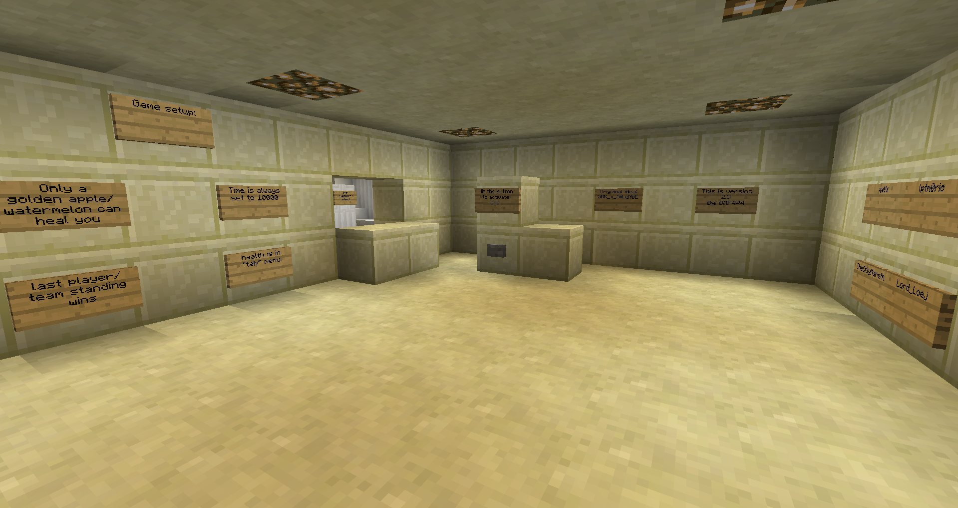 [UHC] Launch and play Map