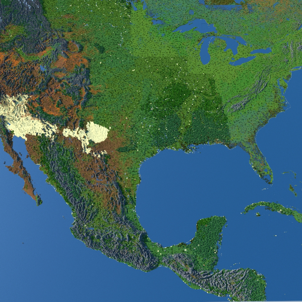 United States (2000:1 Scale) Survival World