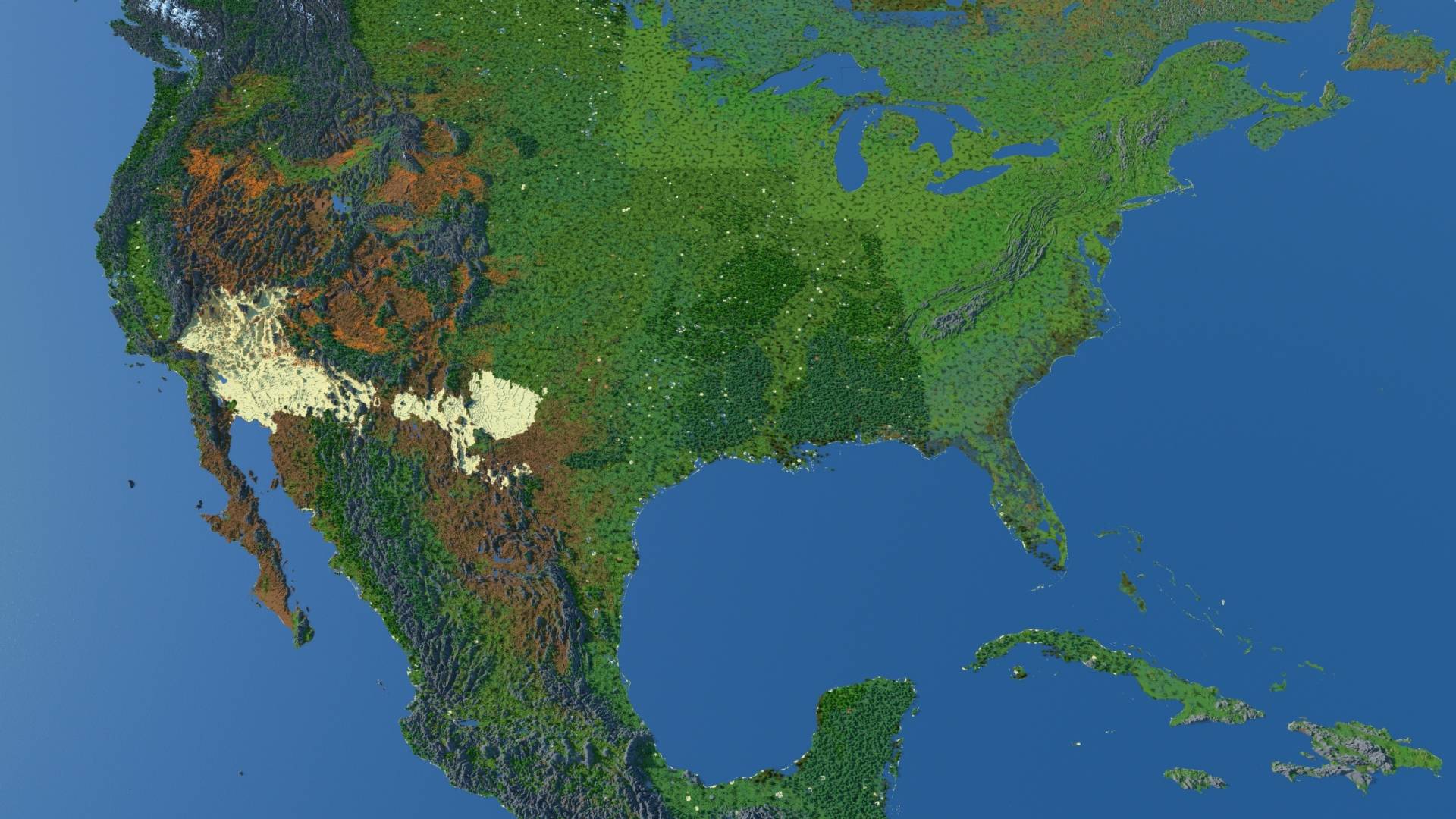 United States (2000:1 Scale) Survival World