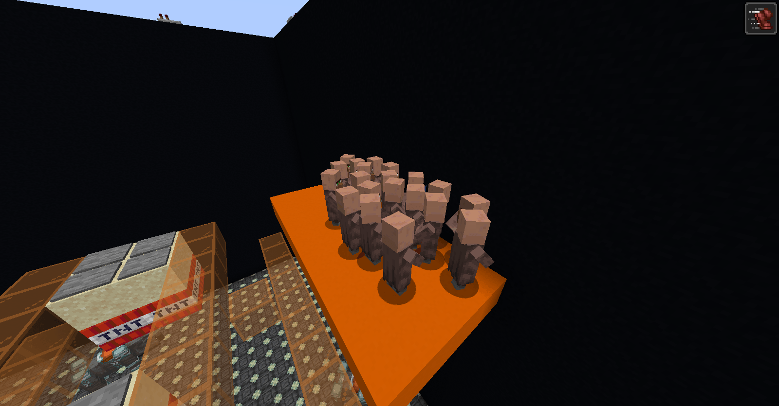 villager glass bridge (squid game)