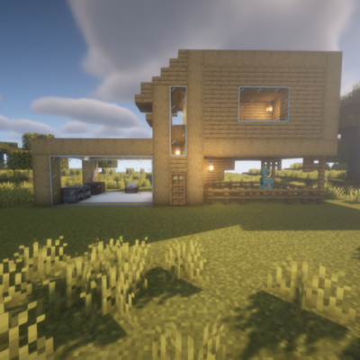Wooden Modern House